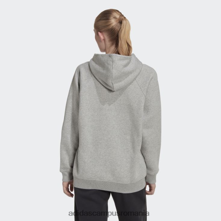 adidas campus romania hanorac boyfriend all szn fleece gri mediu adidas femei gri mediu J266N29978