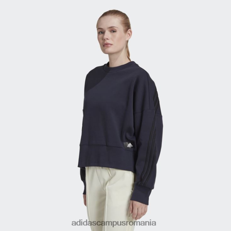 adidas campus romania hanorac cu 3 dungi ink future icons femei cerneală J266N210343