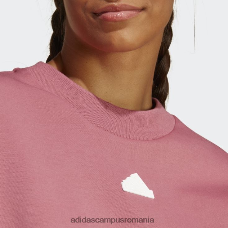 adidas campus romania hanorac cu 3 dungi pictograme viitoare roz femei roz J266N22404