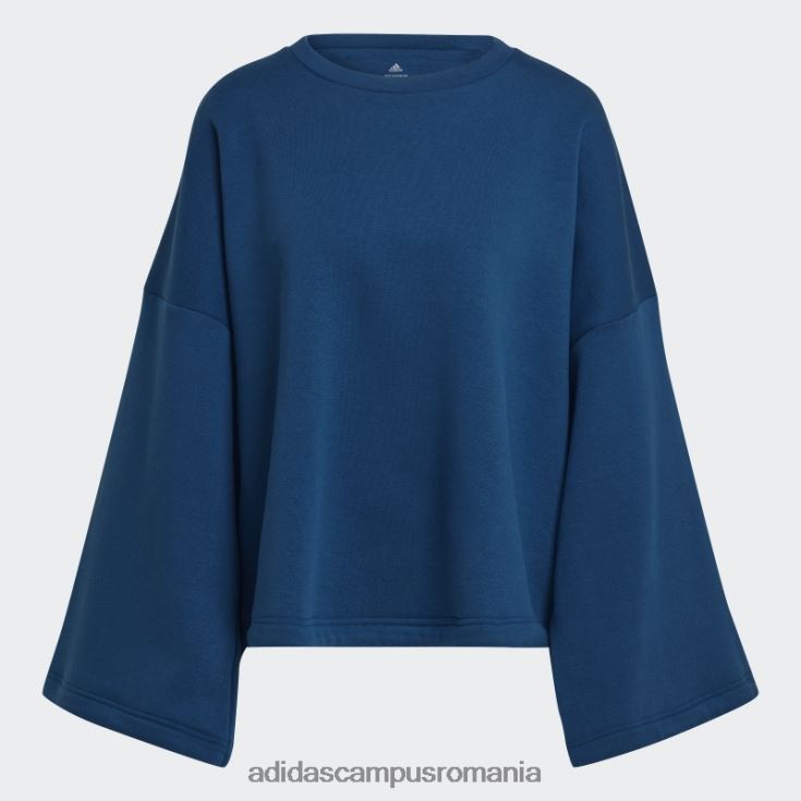 adidas campus romania hanorac din fleece marine studio lounge femei marin J266N22783