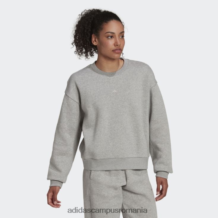 adidas campus romania hanorac gri mediu all szn fleece femei gri mediu J266N216702