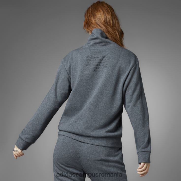 adidas campus romania hanorac gri închis pentru ziua Îndrăgostiților, culoarea rușilor adidas femei erica gri închis J266N216917