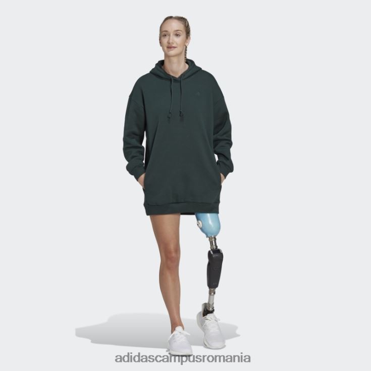 adidas campus romania hanorac lung adidas all szn fleece verde femei verde J266N210497