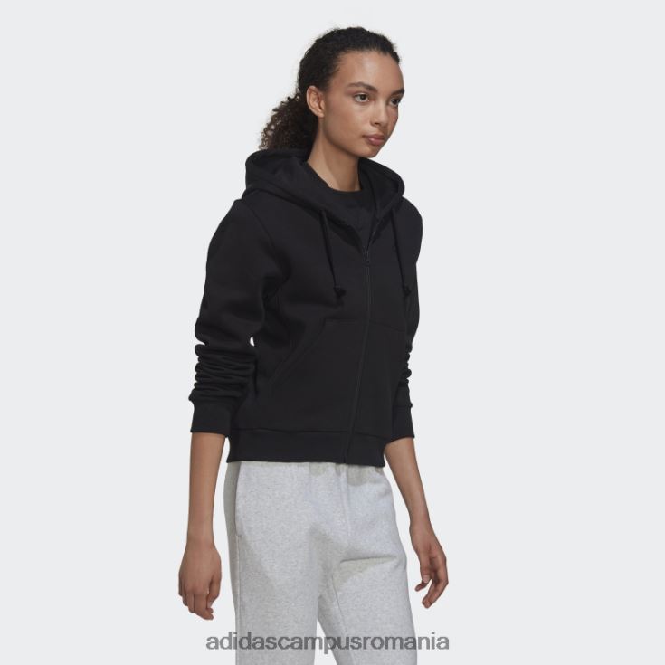 adidas campus romania hanorac negru cu fermoar din lână all szn femei negru J266N29676