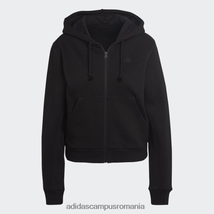 adidas campus romania hanorac negru cu fermoar din lână all szn femei negru J266N29676