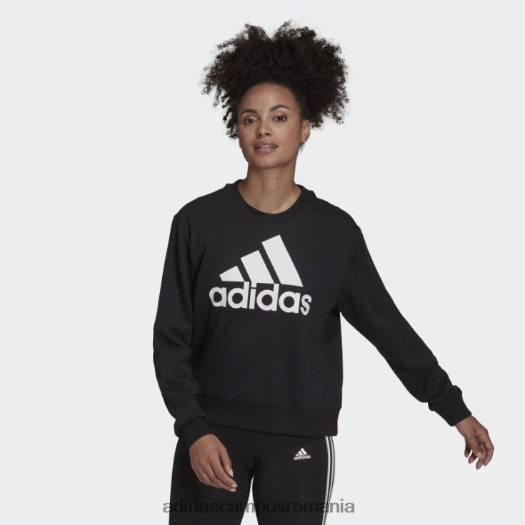 adidas campus romania hanorac negru cu logo adidas femei alb negru J266N23759