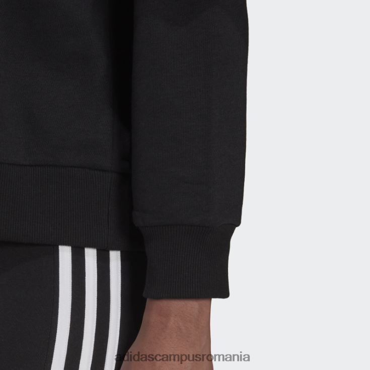 adidas campus romania hanorac negru cu logo adidas femei alb negru J266N23759