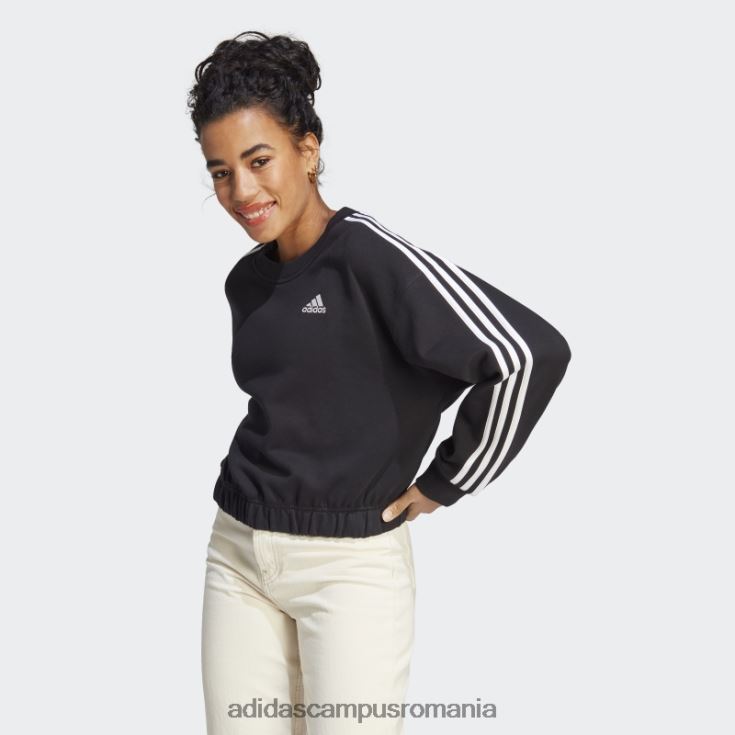 adidas campus romania hanorac negru cu trei dungi adidas femei alb negru J266N216827