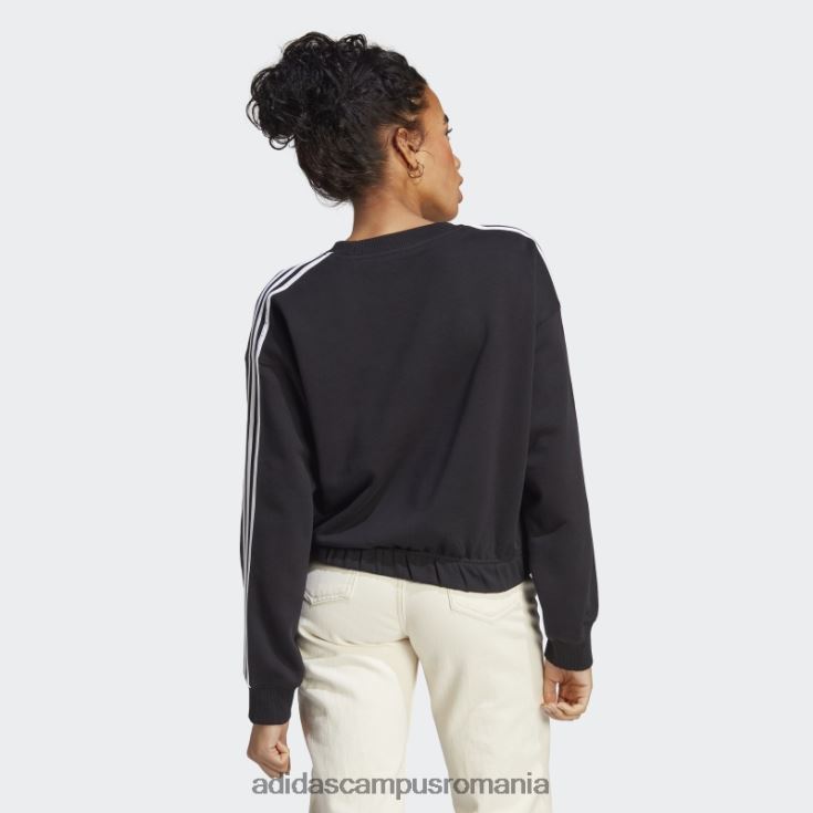 adidas campus romania hanorac negru cu trei dungi adidas femei alb negru J266N216827