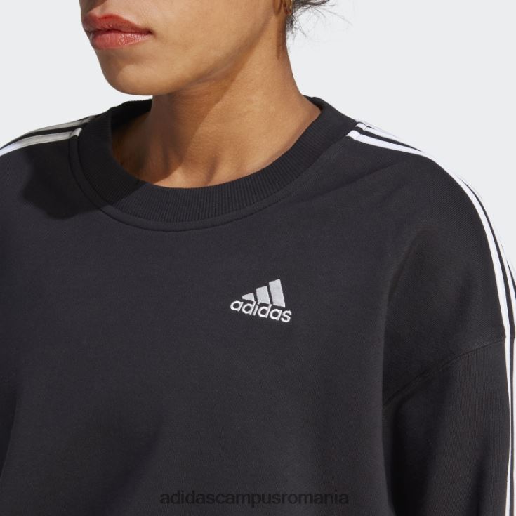 adidas campus romania hanorac negru cu trei dungi adidas femei alb negru J266N216827
