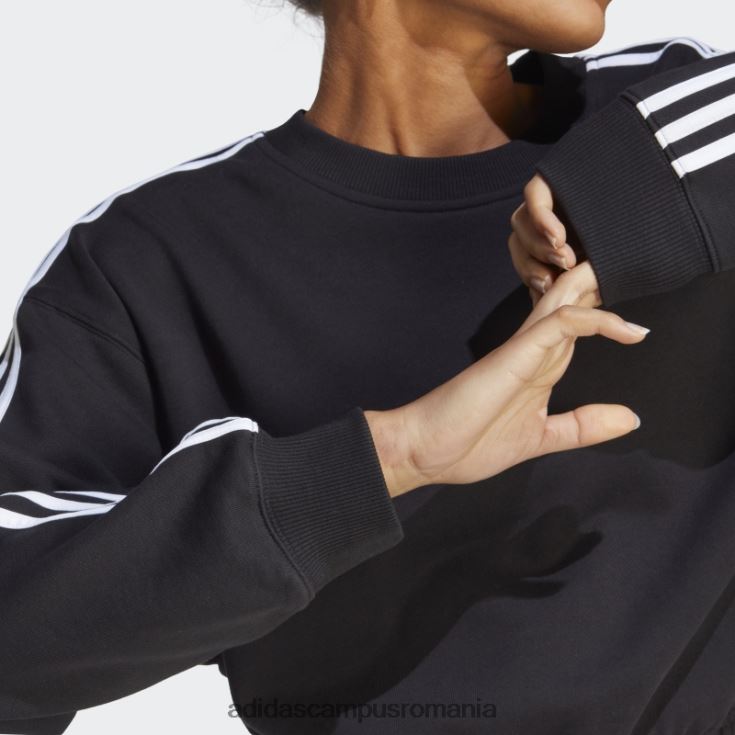 adidas campus romania hanorac negru cu trei dungi adidas femei alb negru J266N216827