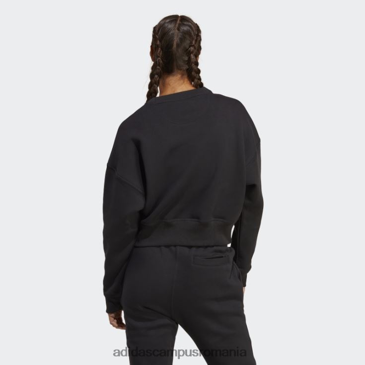 adidas campus romania hanorac negru lounge fleece femei negru J266N28950