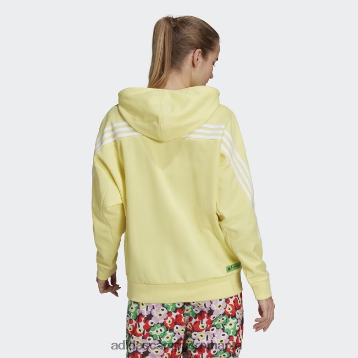 adidas campus romania hanorac pearl citrine x marimekko fierbinte femei citrin perlat J266N217581