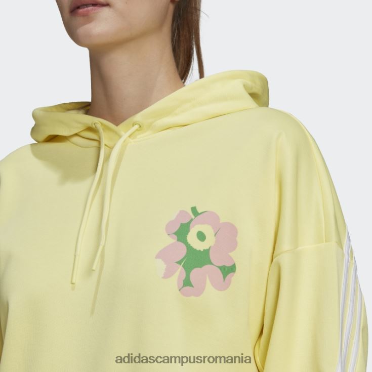 adidas campus romania hanorac pearl citrine x marimekko fierbinte femei citrin perlat J266N217581