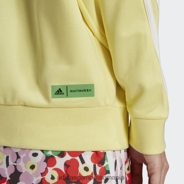 adidas campus romania hanorac pearl citrine x marimekko fierbinte femei citrin perlat J266N217581