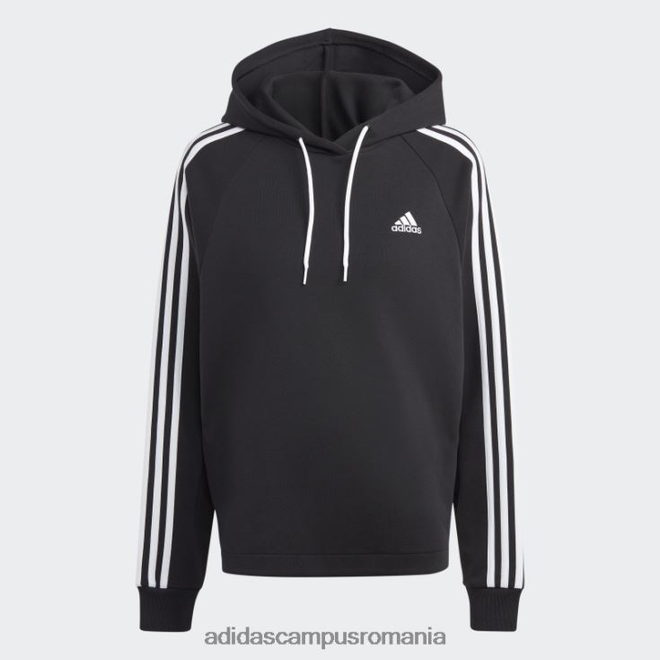 adidas campus romania hanorac peste cap de maternitate, negru femei alb negru J266N29146