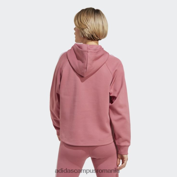 adidas campus romania hanorac roz de maternitate peste cap femei roz/alb J266N29364