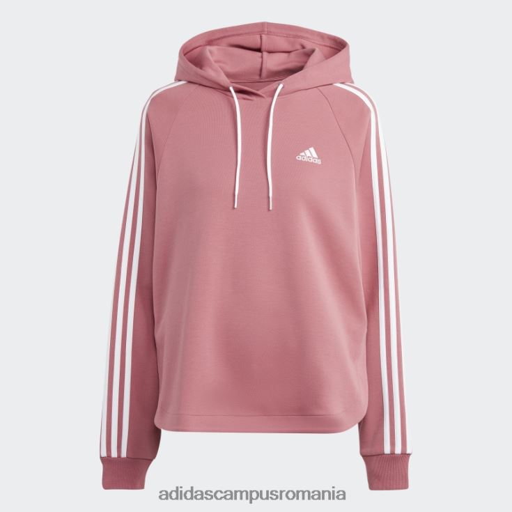 adidas campus romania hanorac roz de maternitate peste cap femei roz/alb J266N29364