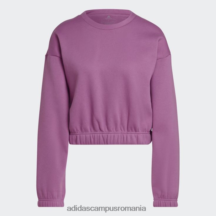 adidas campus romania hanorac studio lounge loose fit lila femei liliac J266N210748