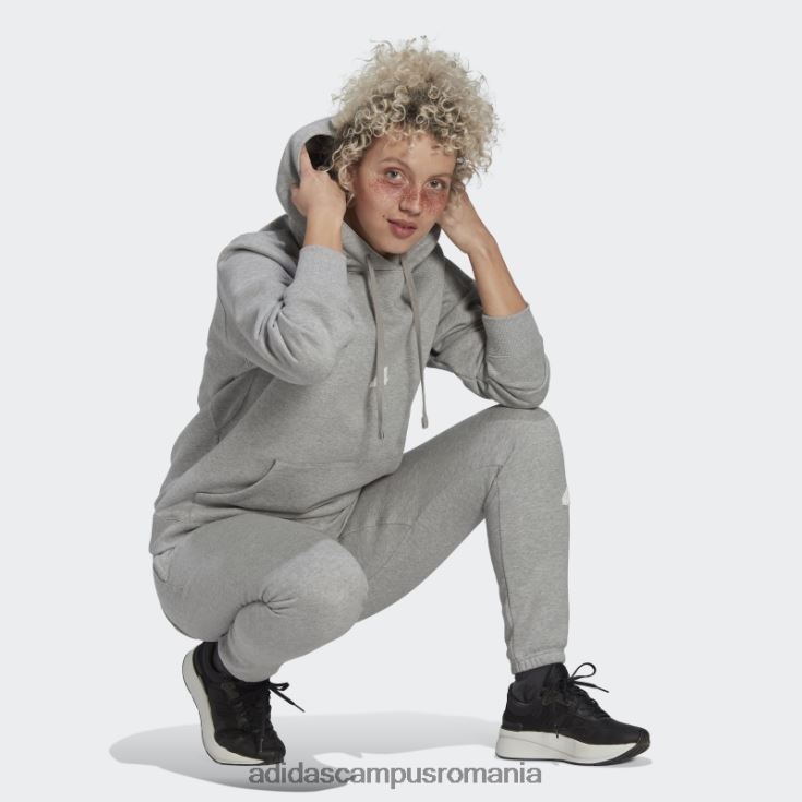 adidas campus romania hanorac supradimensionat cu glugă gri mediu adidas femei gri mediu J266N22634