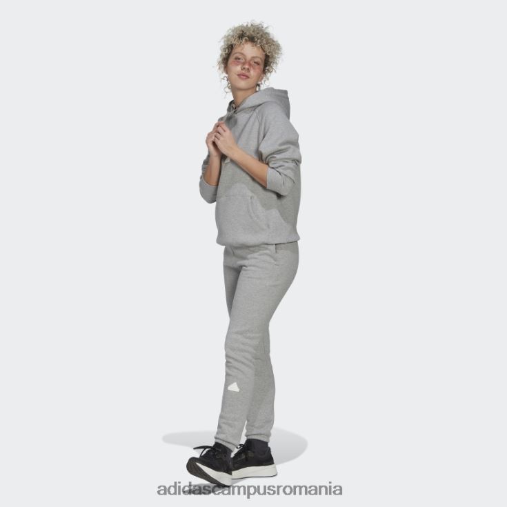 adidas campus romania hanorac supradimensionat cu glugă gri mediu adidas femei gri mediu J266N22634