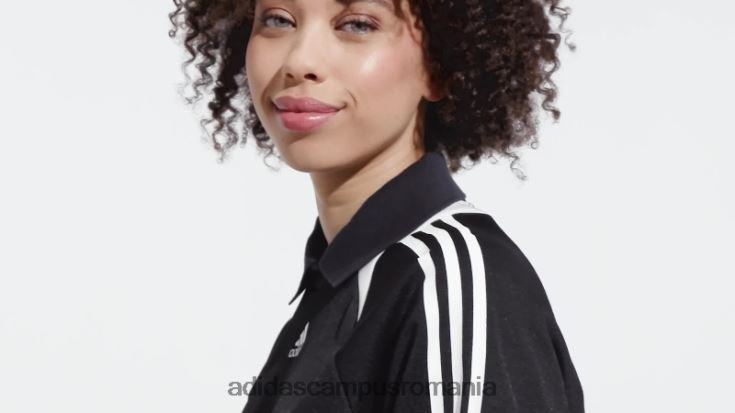 adidas campus romania hanorac track alb femei alb negru J266N216488
