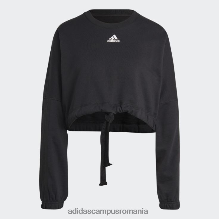 adidas campus romania hanorac versatil crop de dans negru femei negru J266N28825