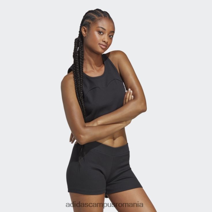adidas campus romania hot lounge rib maiou negru adidas femei negru J266N29462