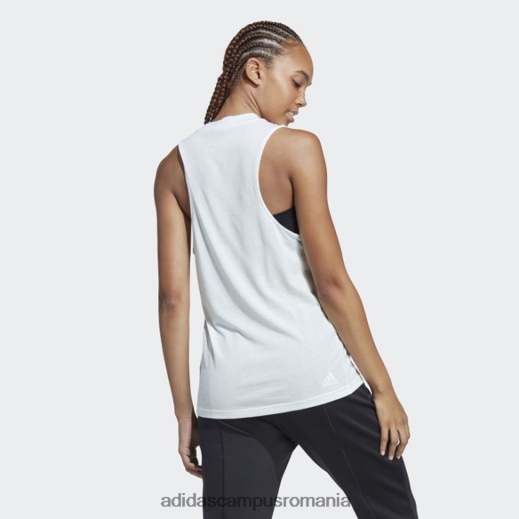 adidas campus romania icoane viitoare câștigători 3.0 maiou alb melange femei alb melange/gri J266N29026
