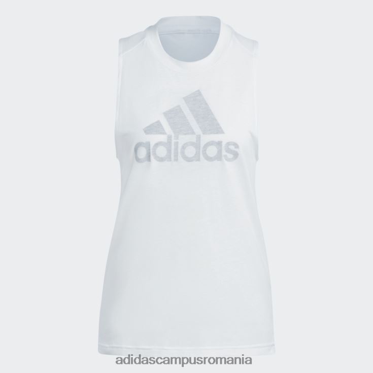 adidas campus romania icoane viitoare câștigători 3.0 maiou alb melange femei alb melange/gri J266N29026