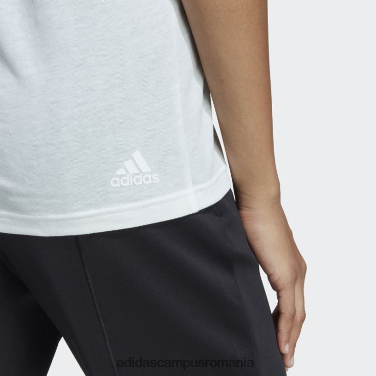 adidas campus romania icoane viitoare câștigători 3.0 maiou alb melange femei alb melange/gri J266N29026