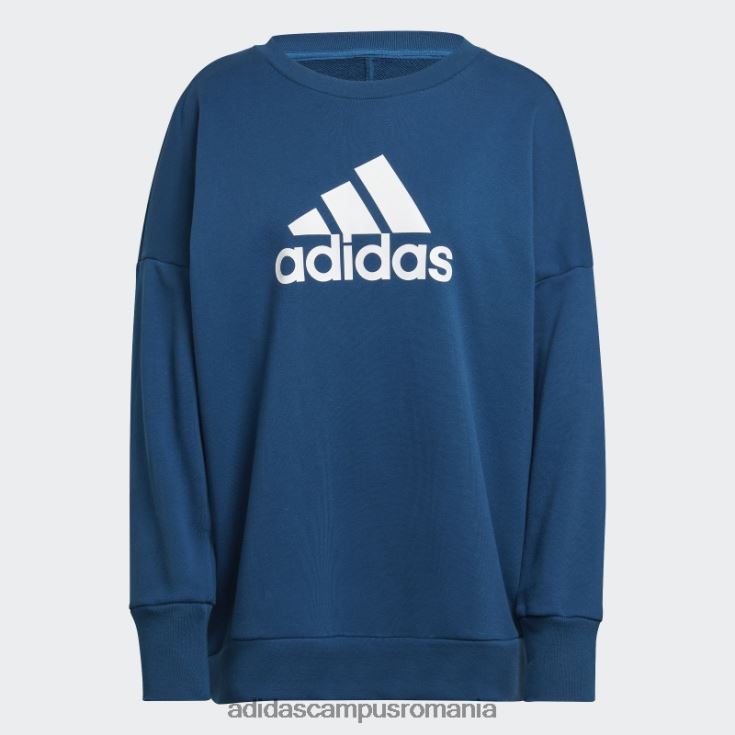 adidas campus romania icoane viitoare insignă de hanorac sport marin femei marin J266N29398