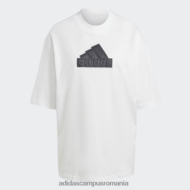 adidas campus romania icoane viitoare insignă de sport boyfriend tricou adidas alb femei alb J266N210056