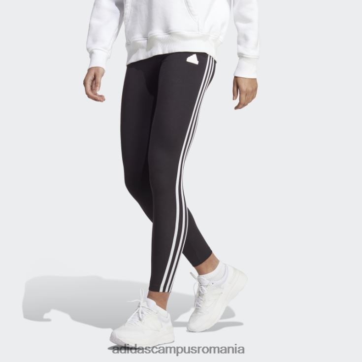 adidas campus romania icoane viitoare jambiere cu 3 dungi negre femei negru J266N216514