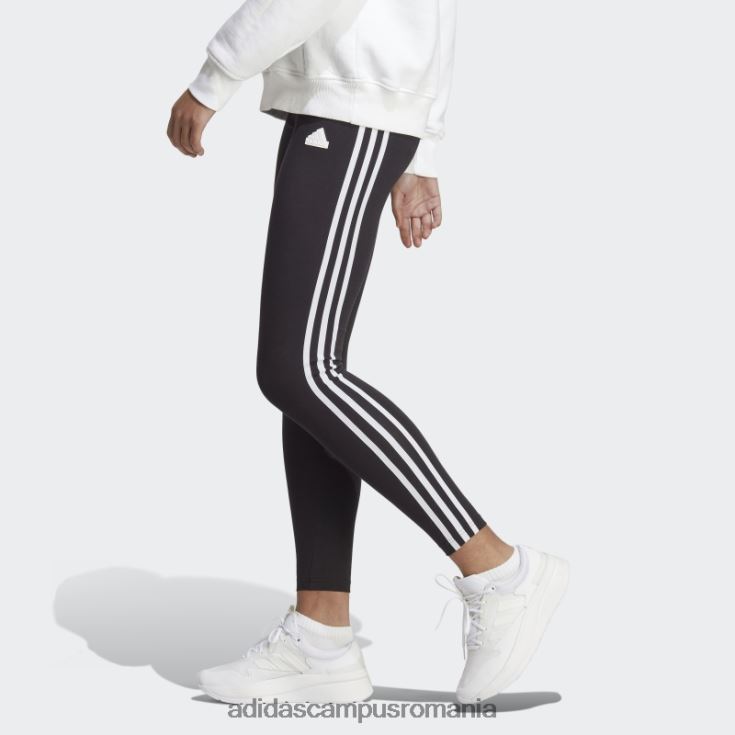 adidas campus romania icoane viitoare jambiere cu 3 dungi negre femei negru J266N216514