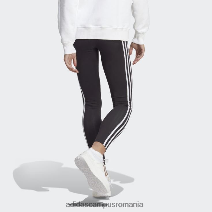 adidas campus romania icoane viitoare jambiere cu 3 dungi negre femei negru J266N216514