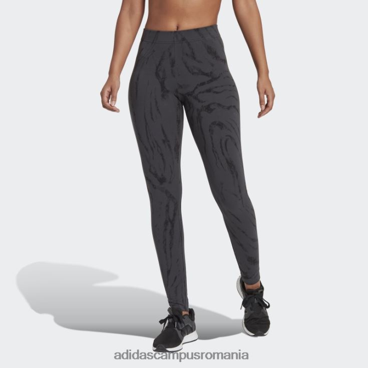 adidas campus romania icoane viitoare jambiere cu imprimeu animal carbon femei carbon J266N217527