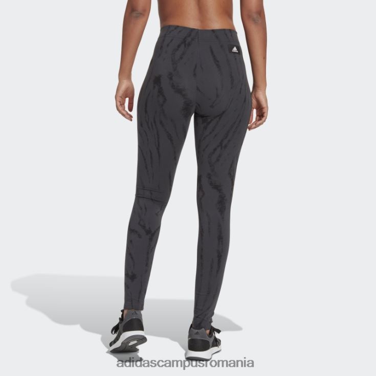adidas campus romania icoane viitoare jambiere cu imprimeu animal carbon femei carbon J266N217527