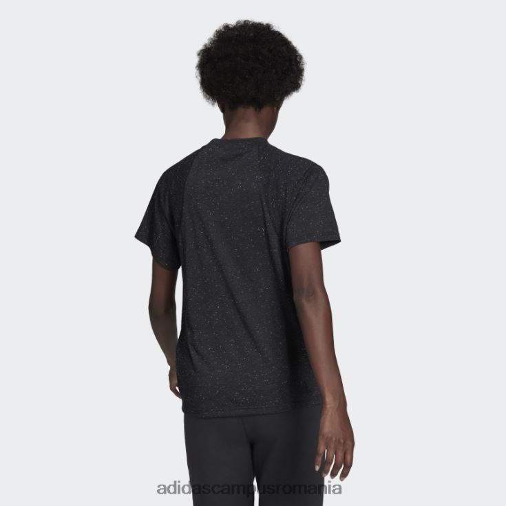 adidas campus romania icoane viitoare winners 3.0 tee black melange fashion femei melange negru J266N210383
