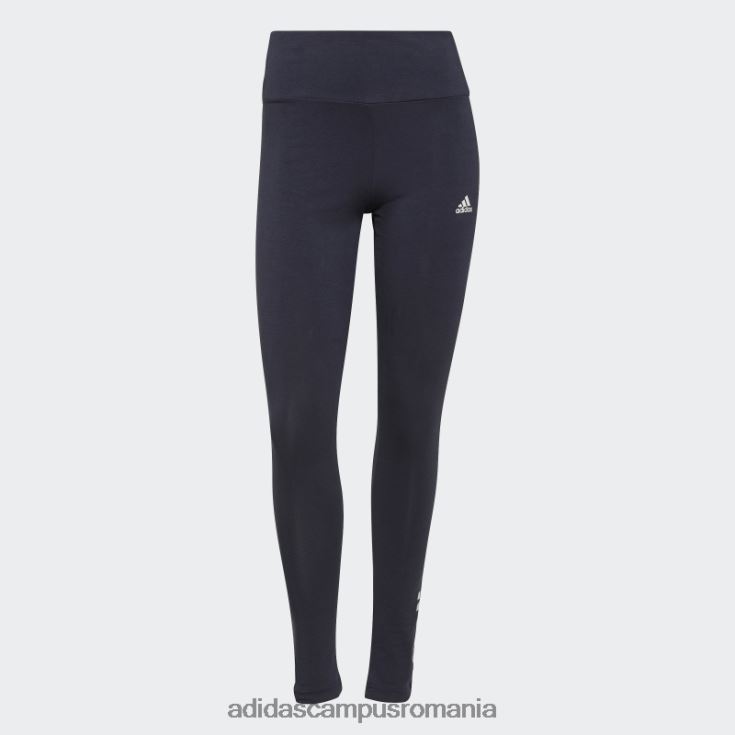 adidas campus romania ink essentials jambiere cu logo cu talie înaltă femei cerneală/alb J266N210204