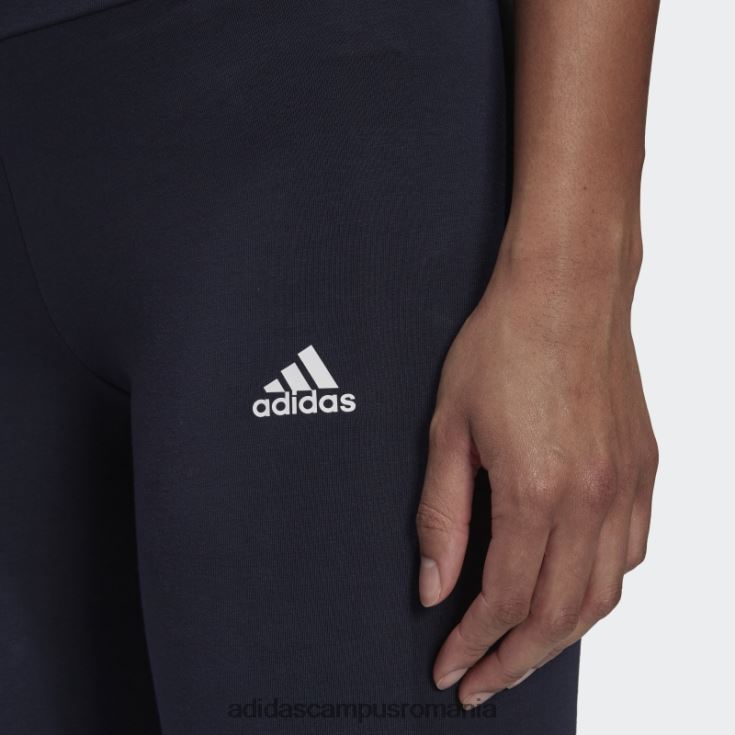 adidas campus romania ink essentials jambiere cu logo cu talie înaltă femei cerneală/alb J266N210204