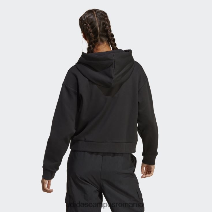 adidas campus romania insignă neagră cu icoane viitoare ale hanoracului sport femei negru J266N216961
