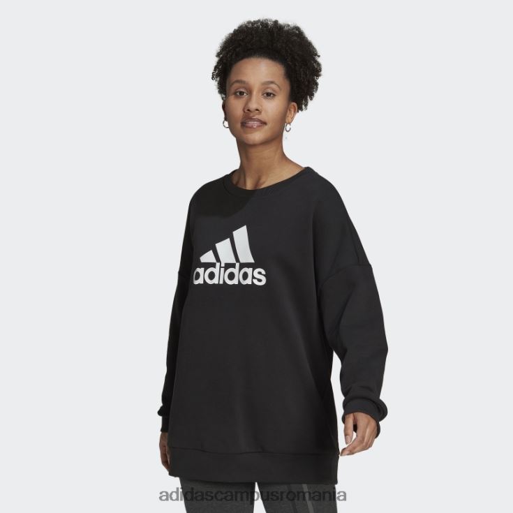 adidas campus romania insigna neagră cu icoane viitoare ale hanoracului sport adidas femei negru J266N210179