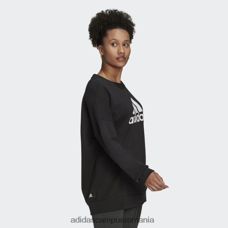 adidas campus romania insigna neagră cu icoane viitoare ale hanoracului sport adidas femei negru J266N210179