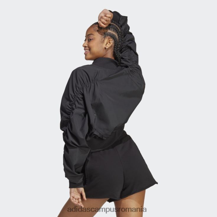 adidas campus romania jachetă bomber colectiv power neagră femei negru J266N29607