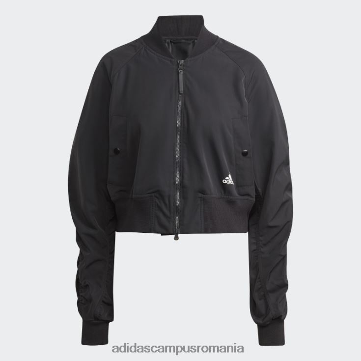 adidas campus romania jachetă bomber colectiv power neagră femei negru J266N29607