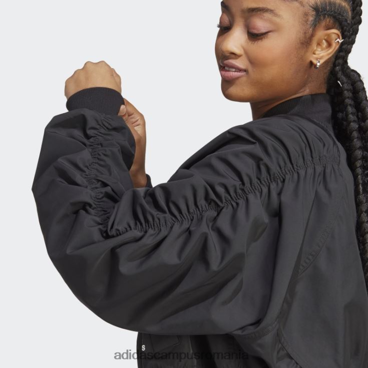 adidas campus romania jachetă bomber colectiv power neagră femei negru J266N29607