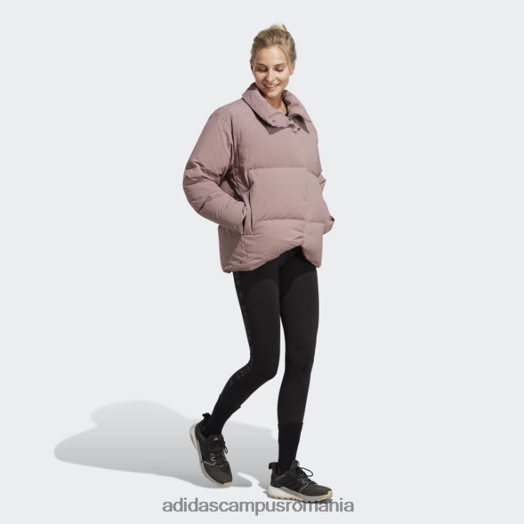 adidas campus romania jachetă cu puf mare mov mov femei Violet J266N210796