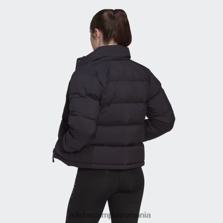 adidas campus romania jachetă de puf relaxată helionic neagră femei negru J266N210190