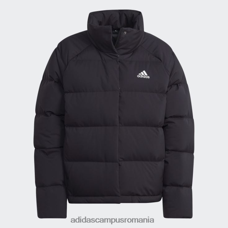 adidas campus romania jachetă de puf relaxată helionic neagră femei negru J266N210190